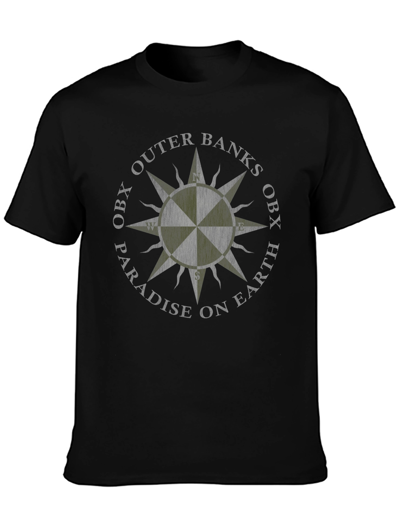 Outer Banks OBX Compass Graphic Tee