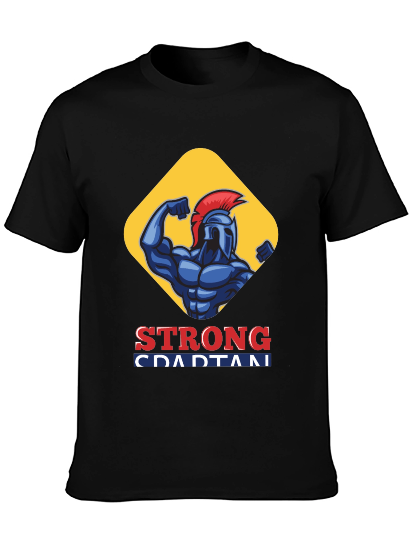 Strong Spartan T-Shirt - Gym Fitness Apparel