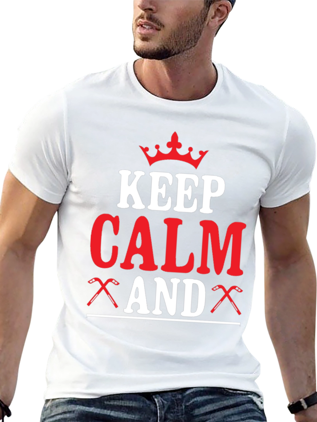 Keep Calm Hockey T-Shirt