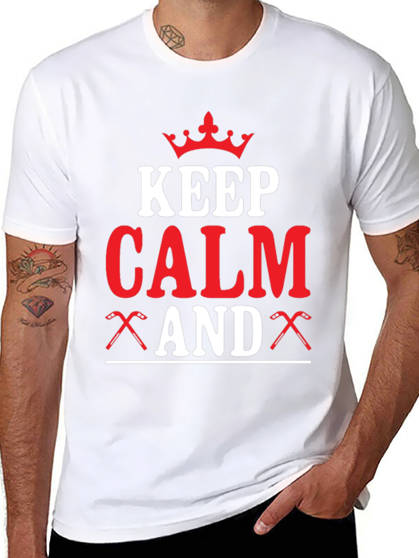 Keep Calm Hockey T-Shirt