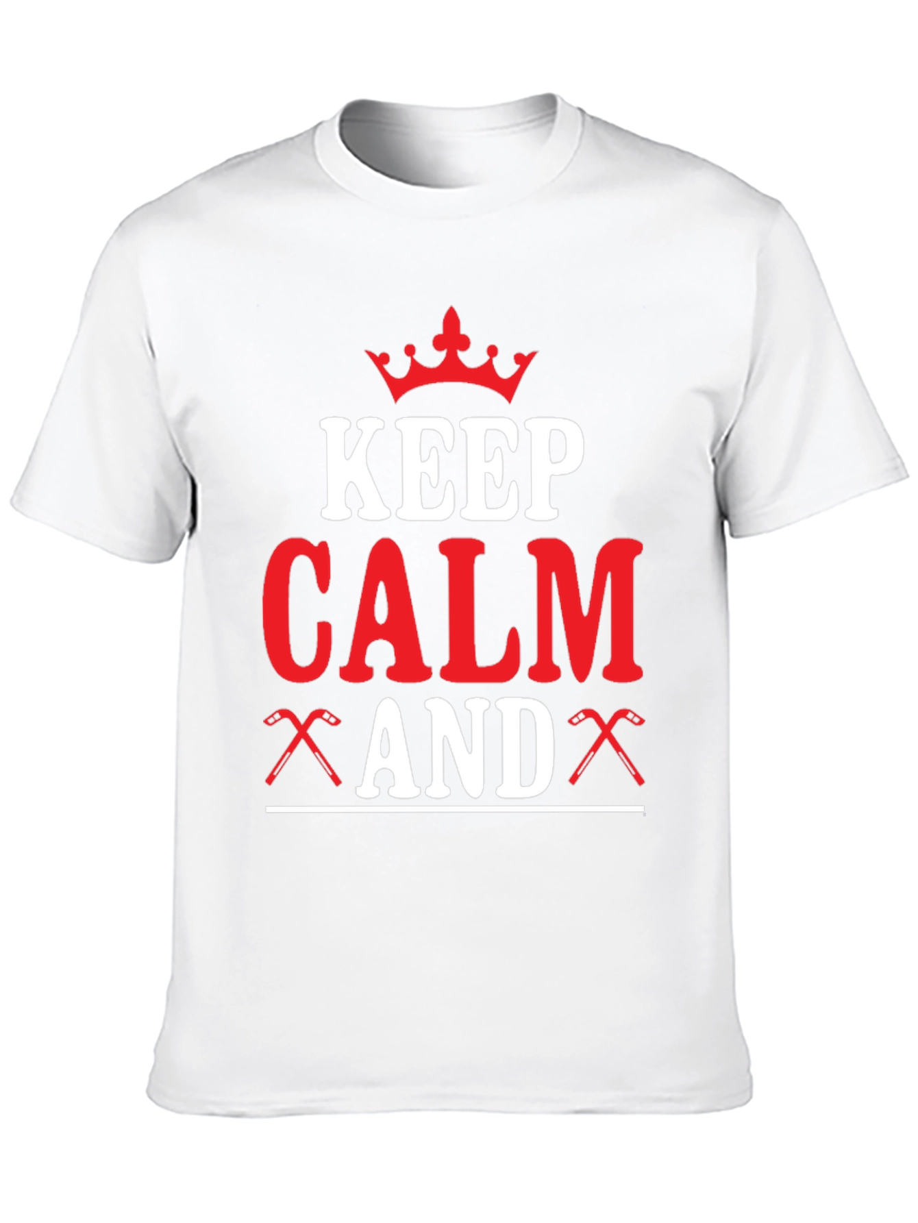 Keep Calm Hockey T-Shirt