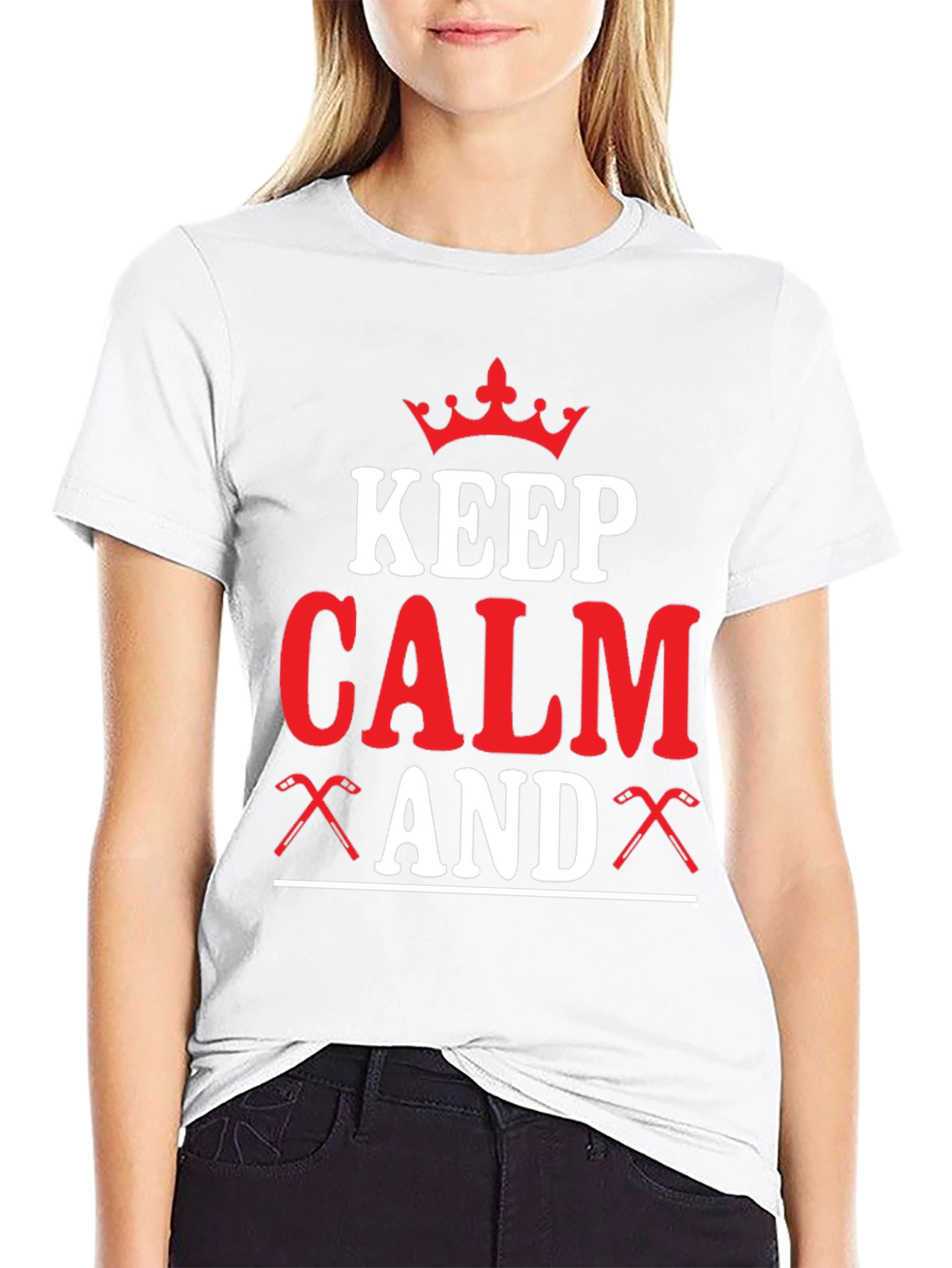 Keep Calm Hockey T-Shirt