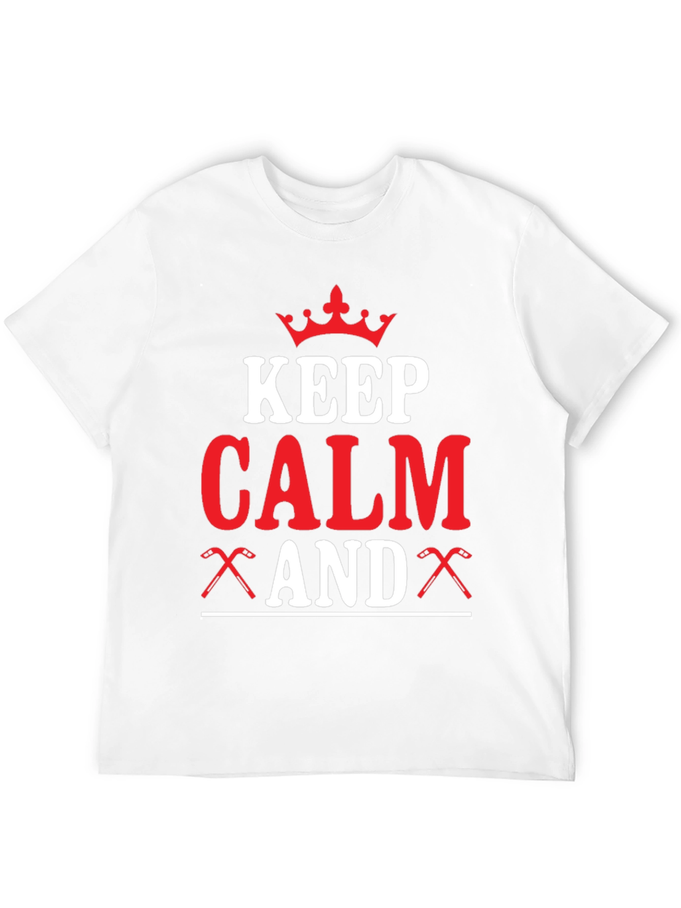 Keep Calm Hockey T-Shirt
