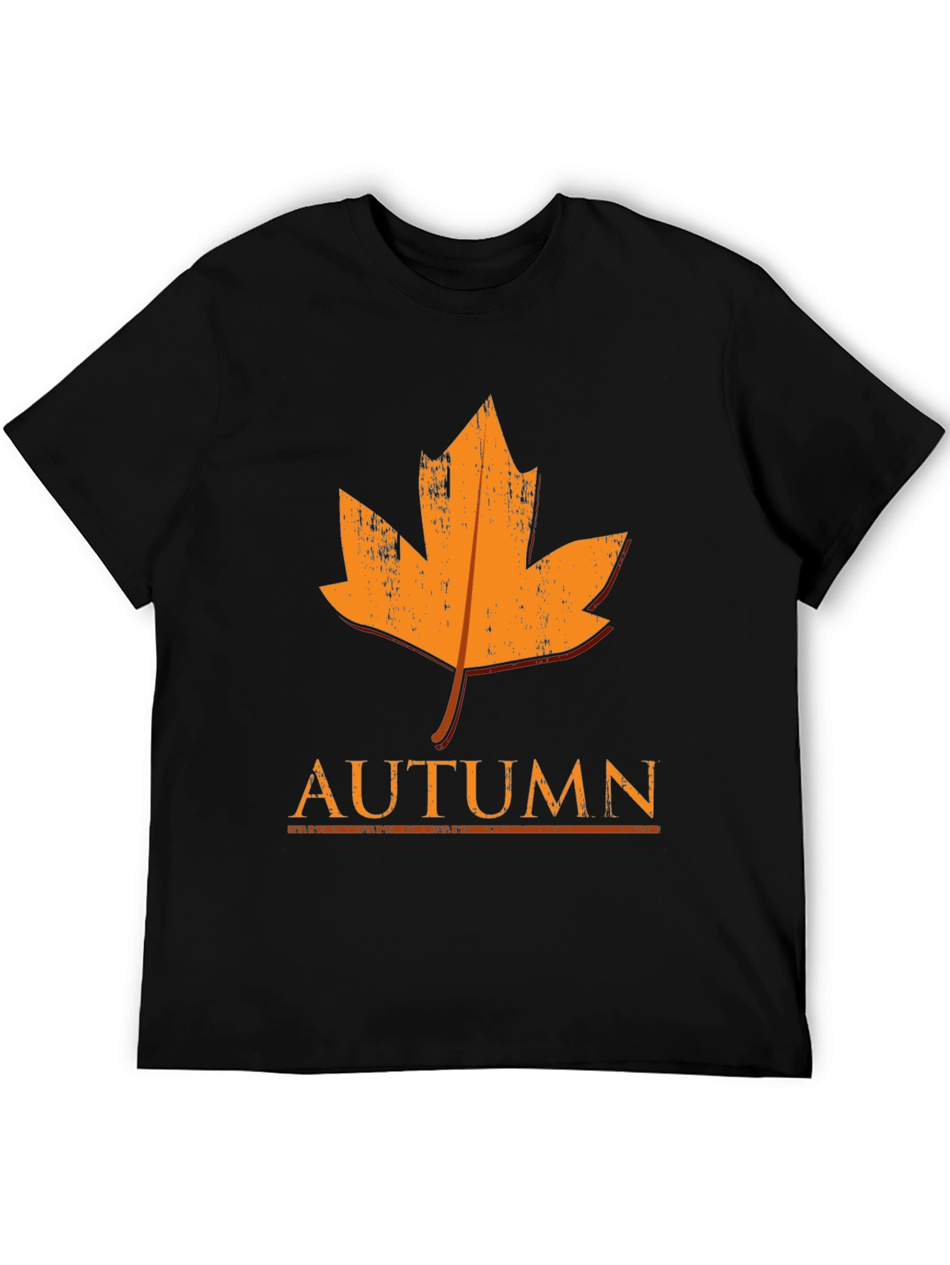 Autumn Leaf Graphic T-Shirt - Fall Season Tee