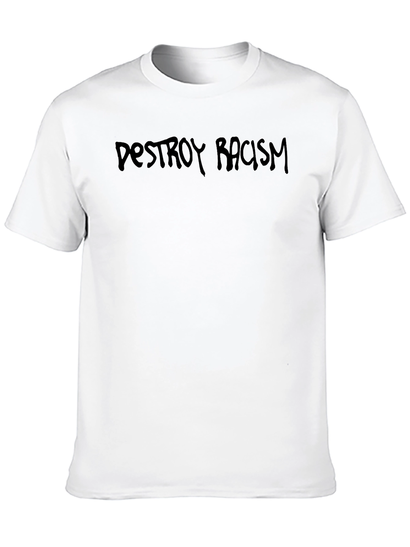 Destroy Racism Black Graphic Tee