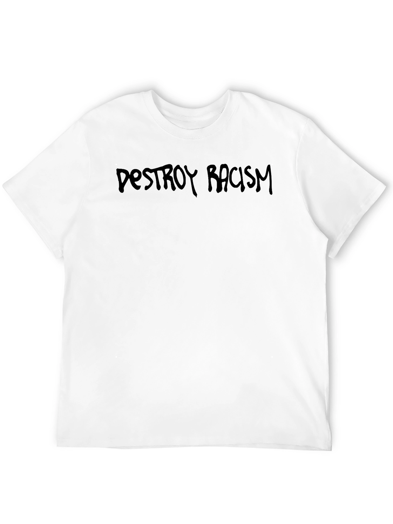 Destroy Racism Black Graphic Tee
