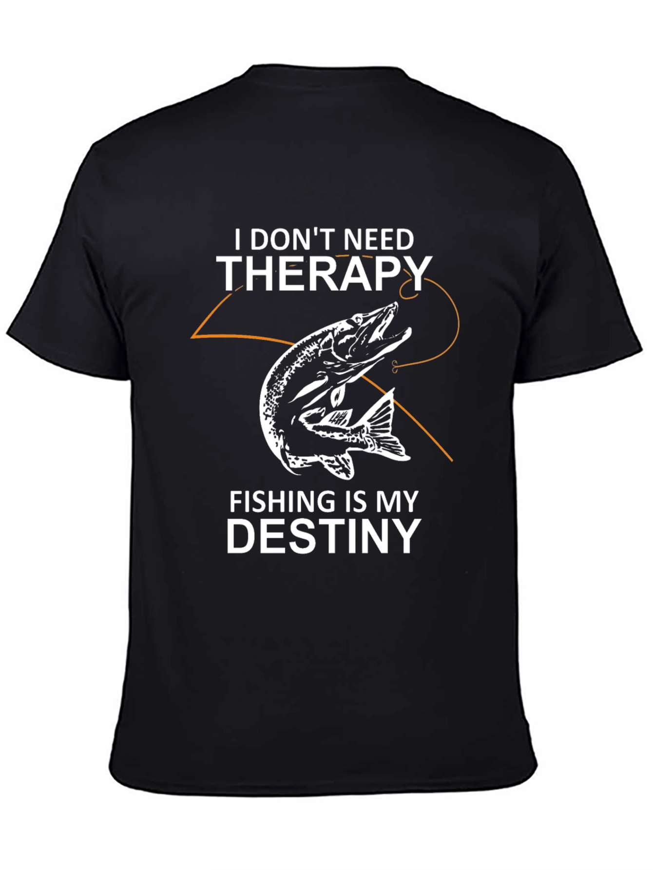 Fishing Therapy T-Shirt - Fishermans Destiny