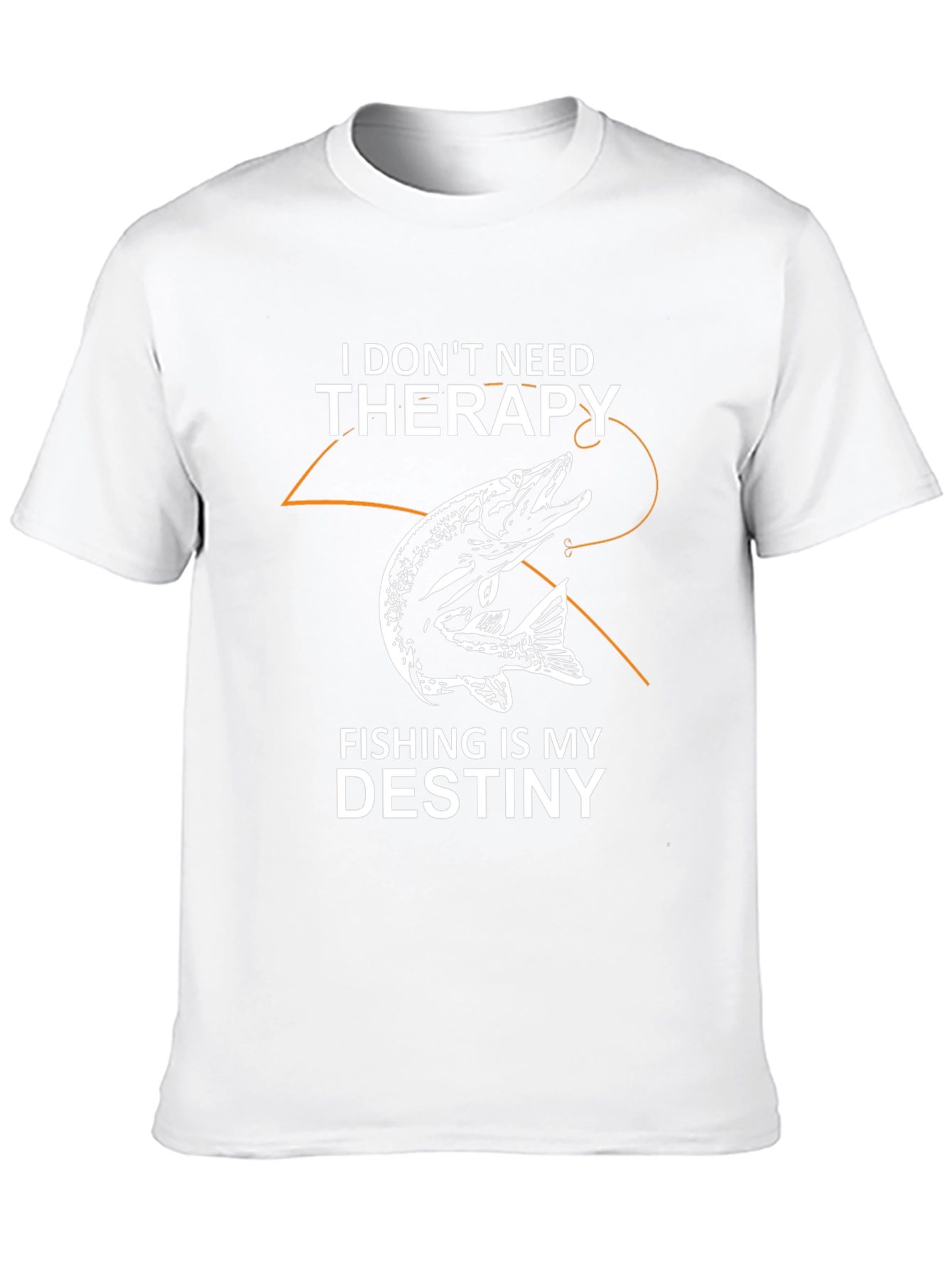 Fishing Therapy T-Shirt - Fishermans Destiny