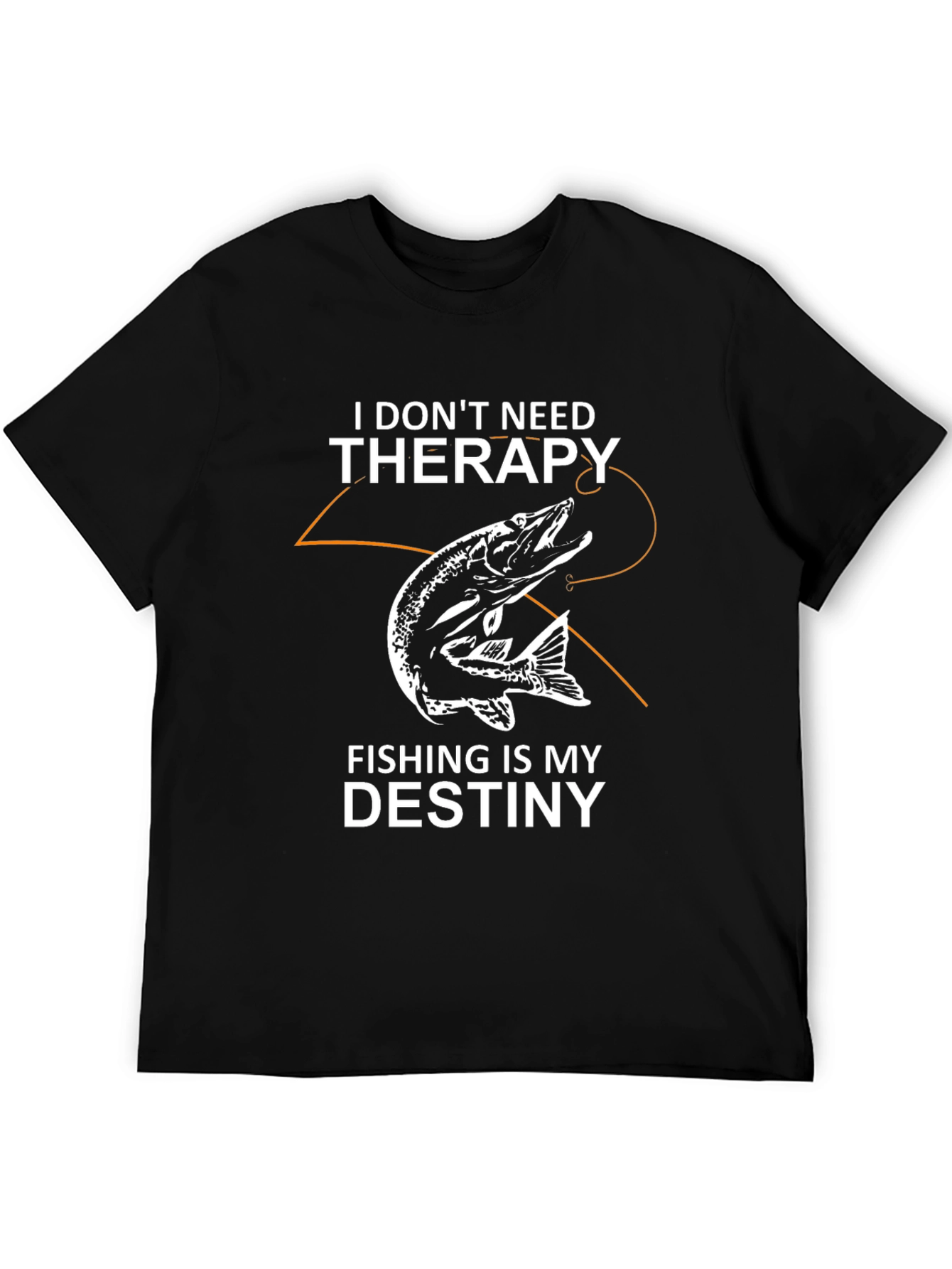 Fishing Therapy T-Shirt - Fishermans Destiny