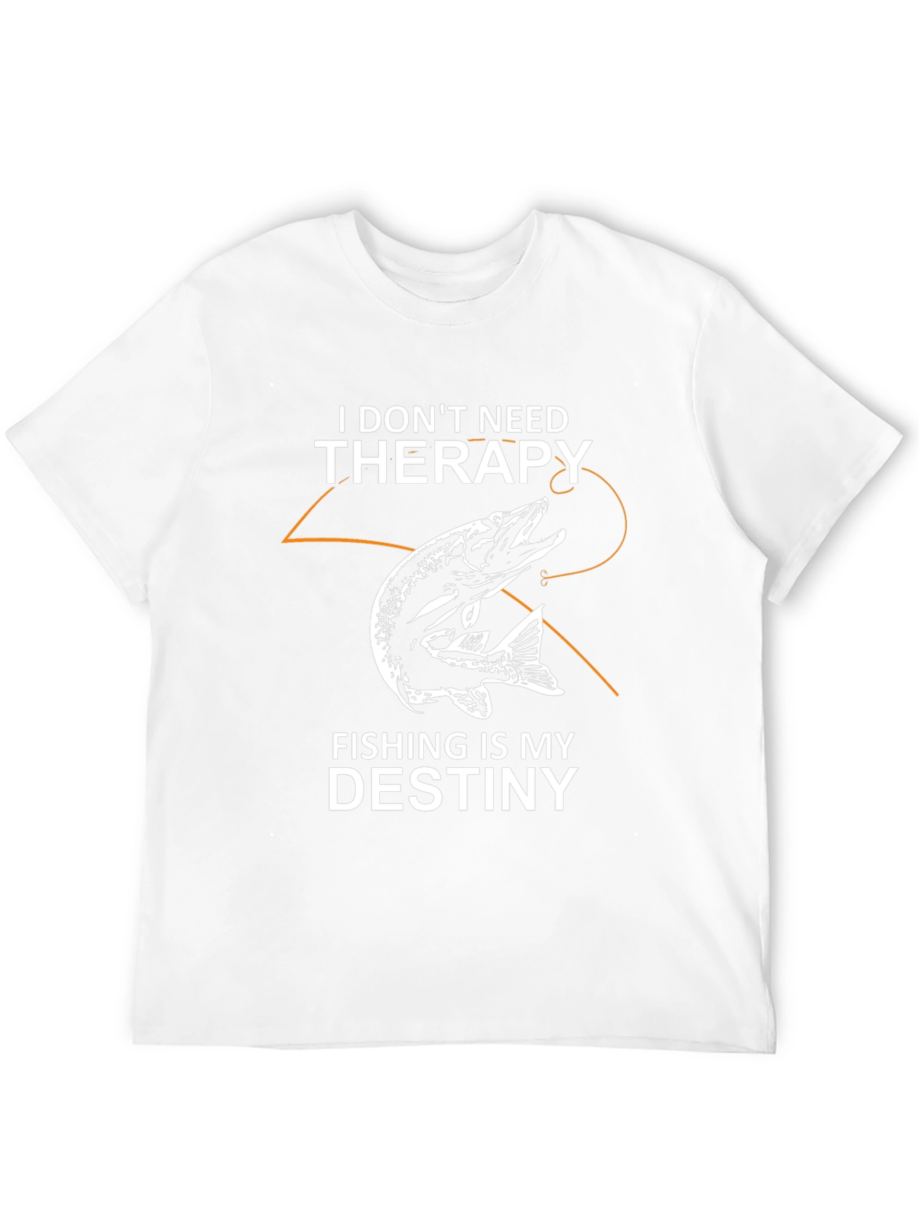 Fishing Therapy T-Shirt - Fishermans Destiny