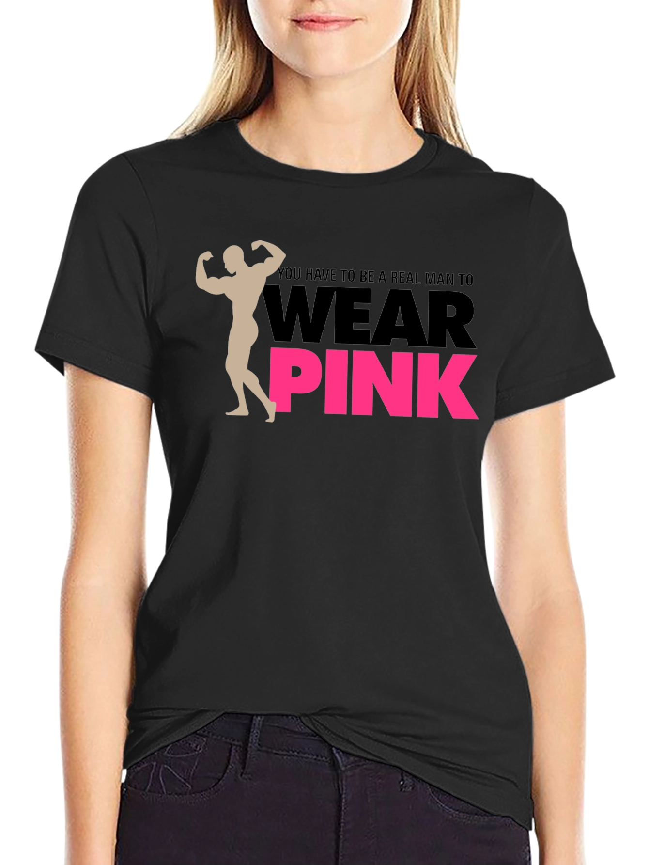 Real Man Wear Pink T-Shirt