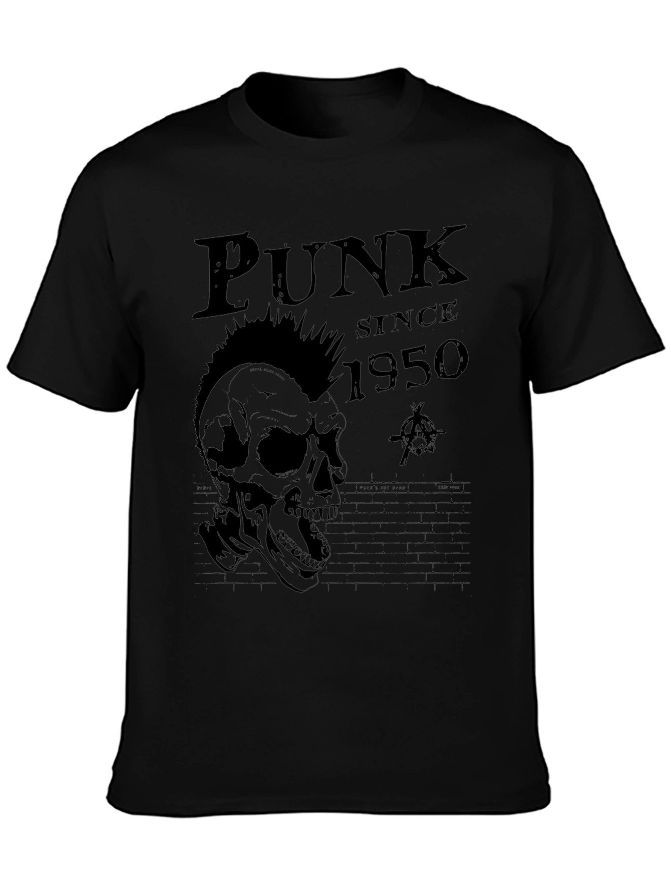 Punk Since 1950 Skull Graphic T-Shirt