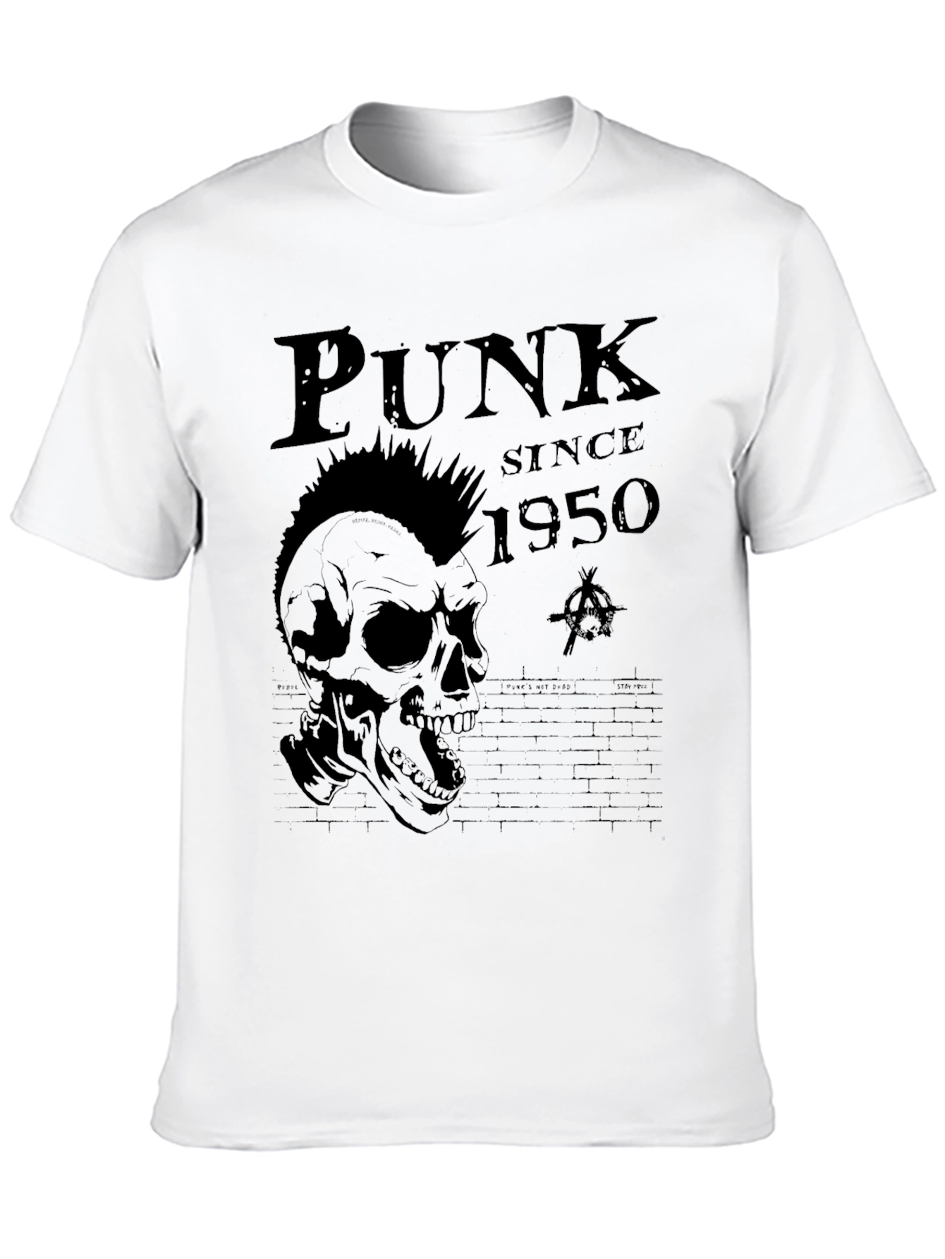 Punk Since 1950 Skull Graphic T-Shirt