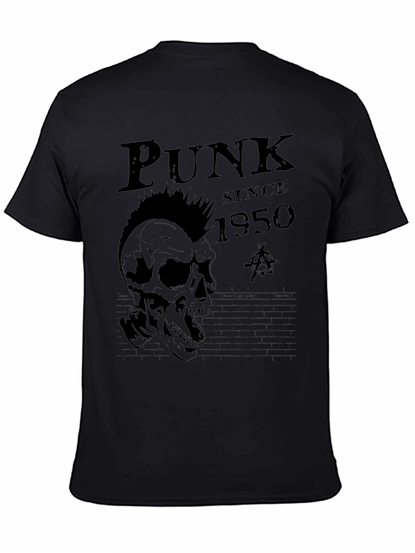 Punk Since 1950 Skull Graphic T-Shirt