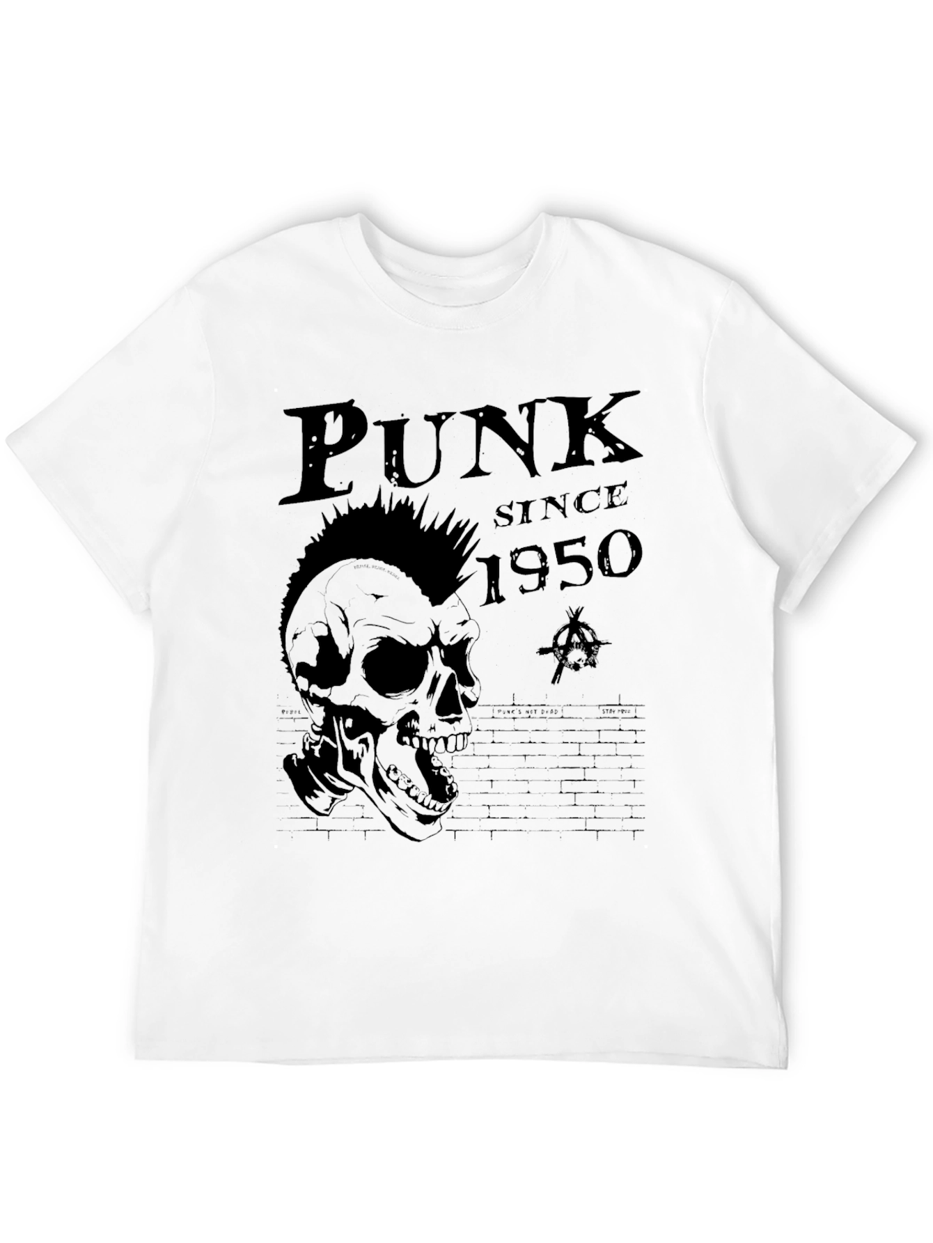 Punk Since 1950 Skull Graphic T-Shirt