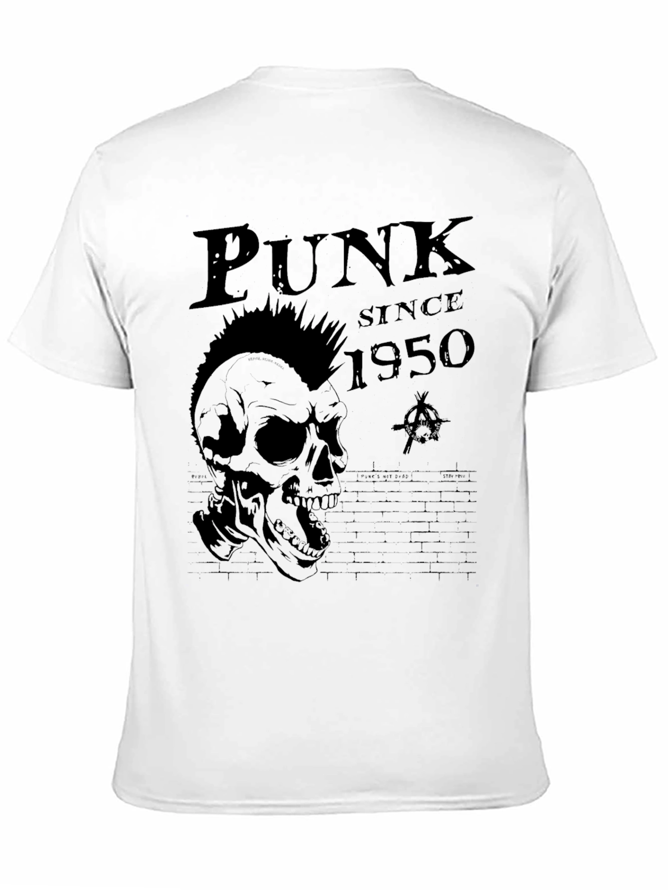 Punk Since 1950 Skull Graphic T-Shirt