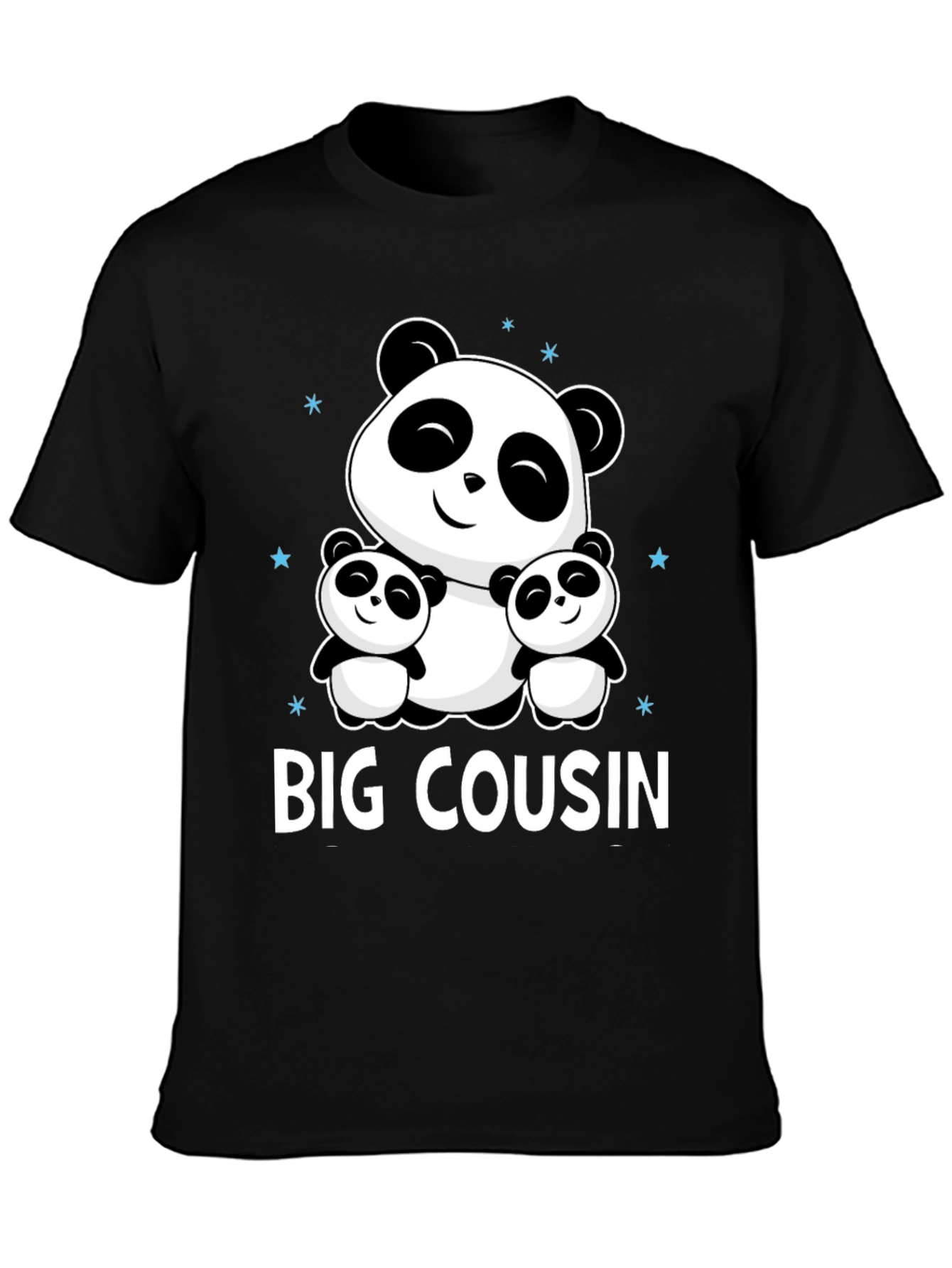Big Cousin Panda Bear Graphic Tee