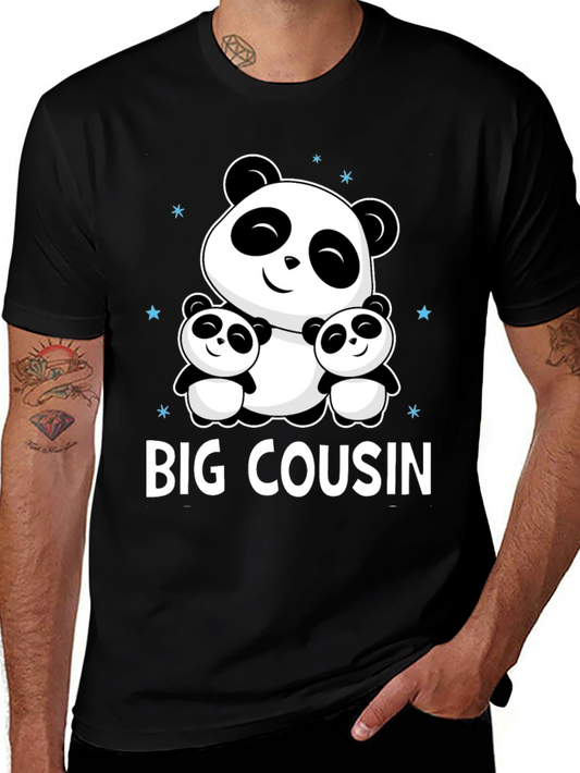 Big Cousin Panda Bear Graphic Tee