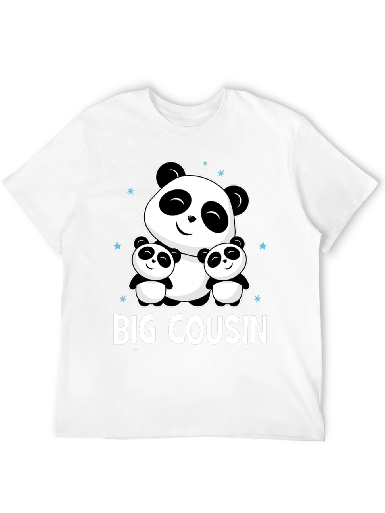 Big Cousin Panda Bear Graphic Tee