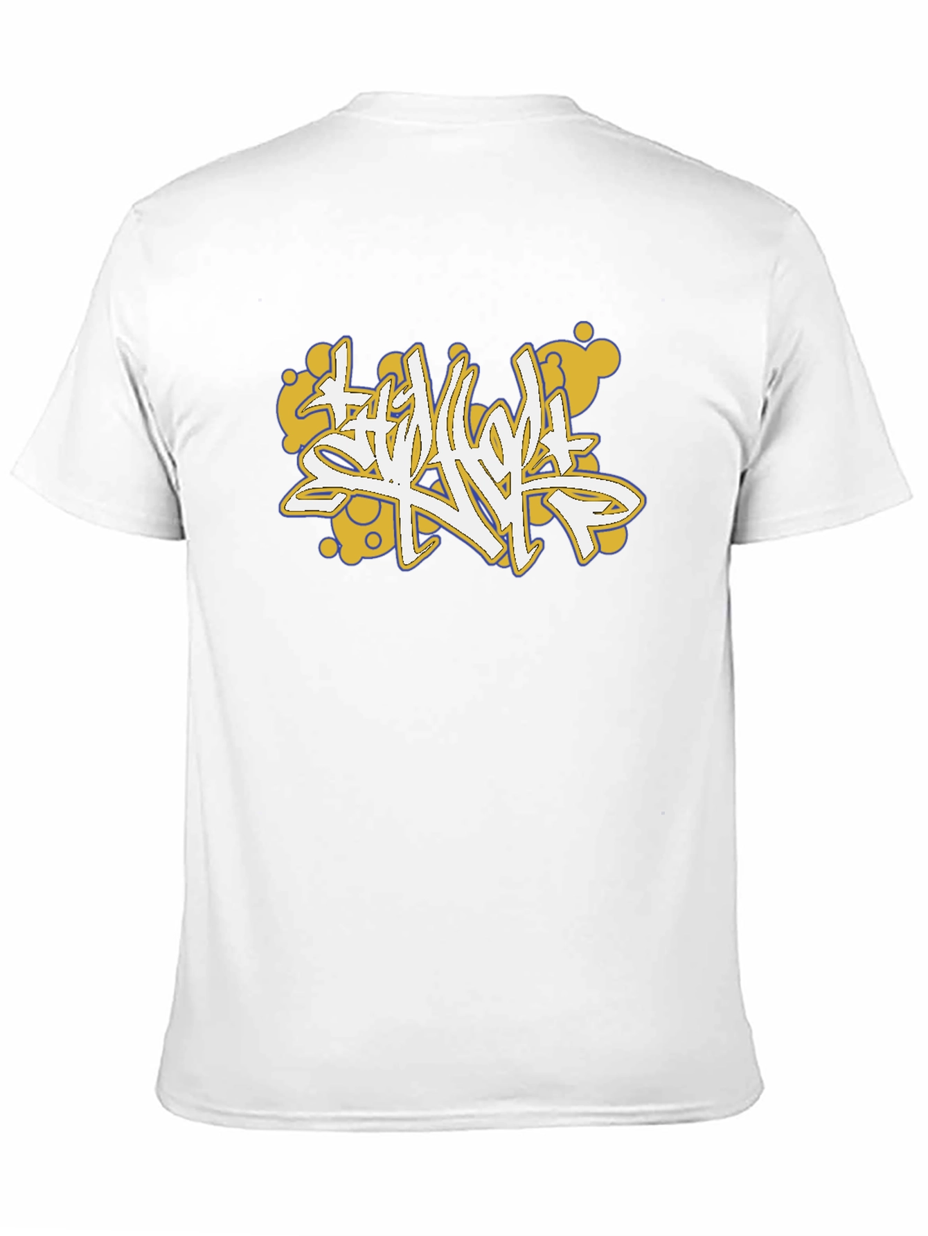 Graffiti Art Black Cotton Tee