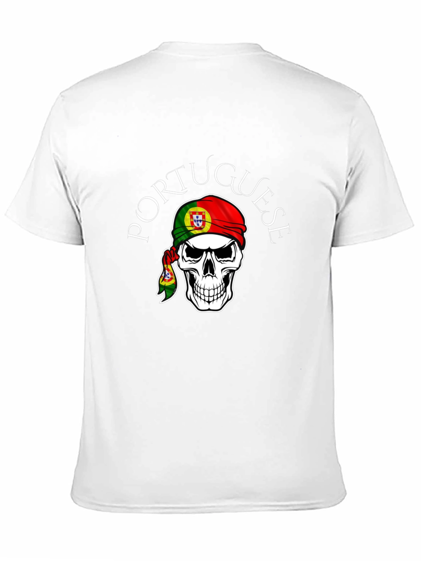 Portuguese Skull T-Shirt - Unique Design