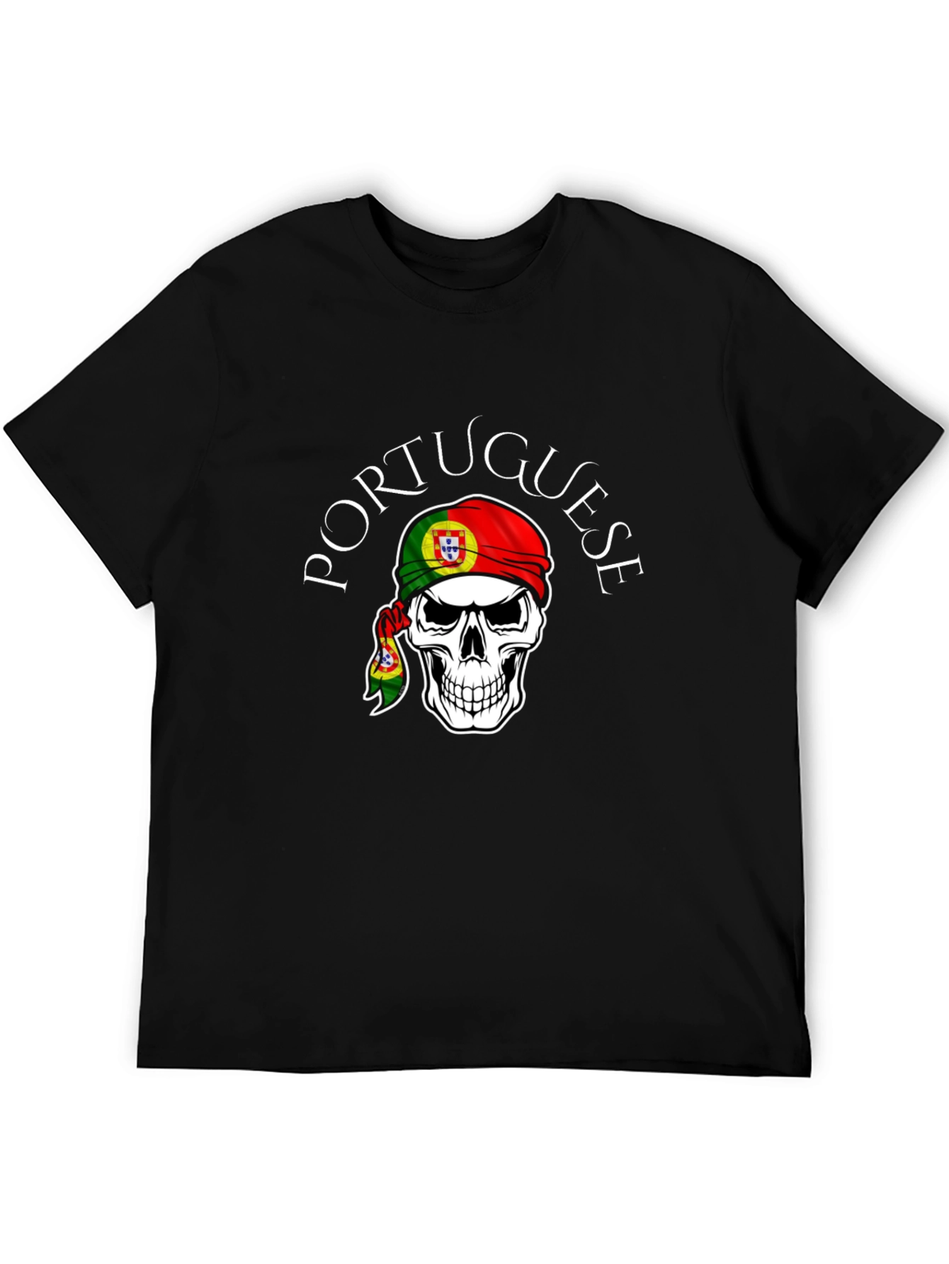 Portuguese Skull T-Shirt - Unique Design