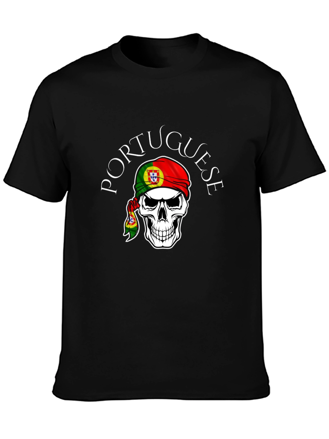Portuguese Skull T-Shirt - Unique Design