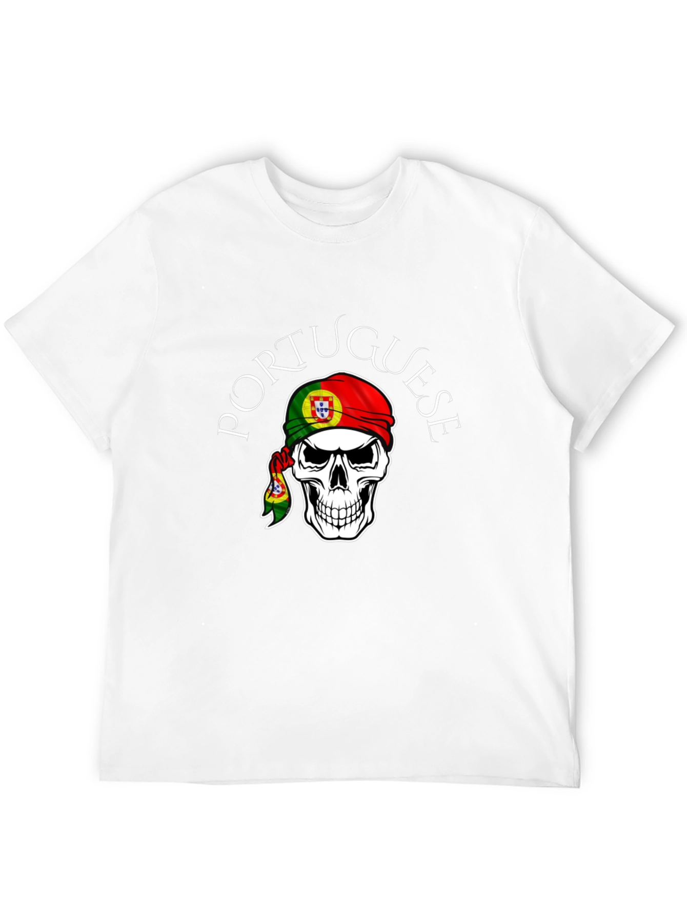 Portuguese Skull T-Shirt - Unique Design