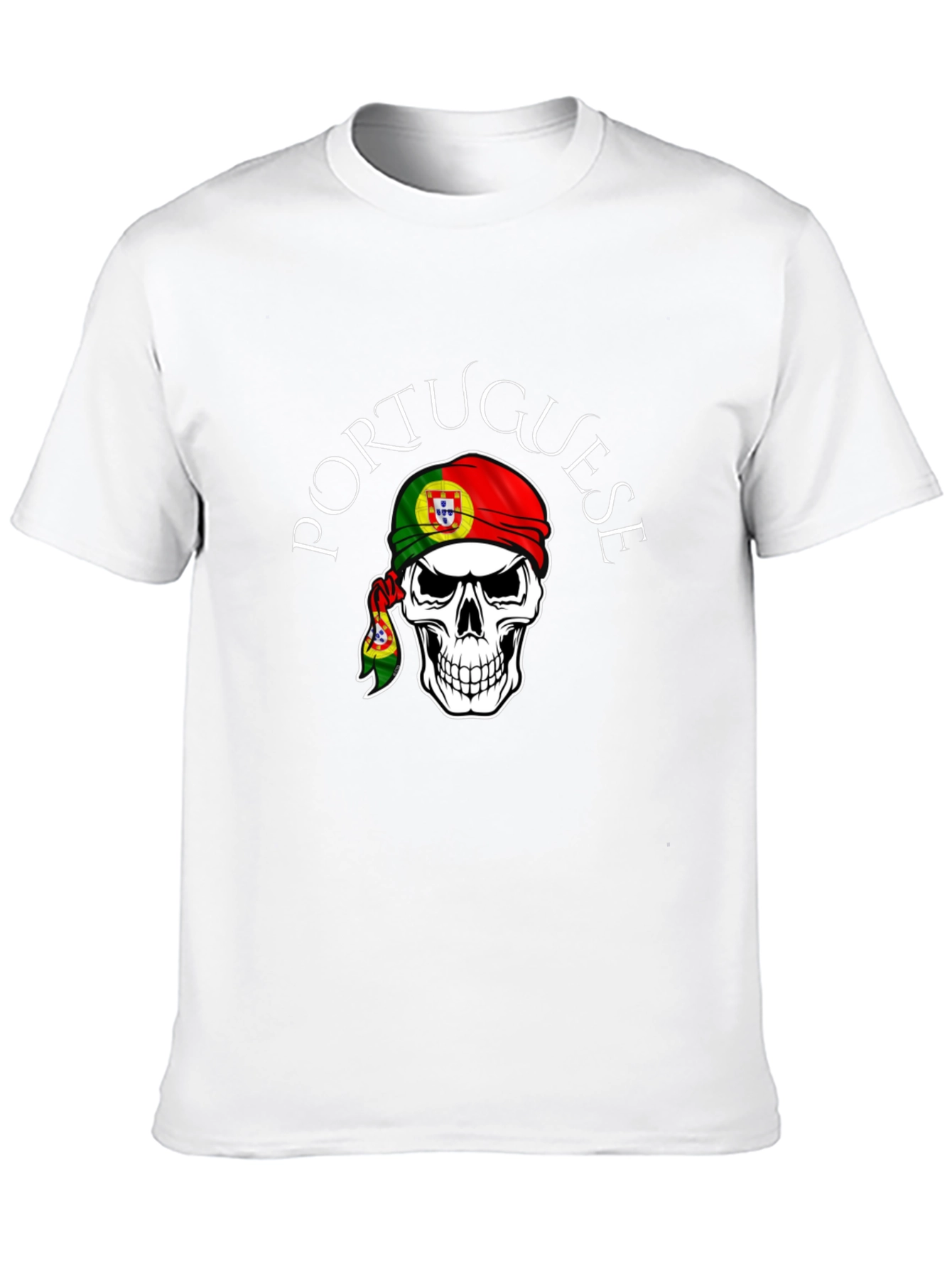 Portuguese Skull T-Shirt - Unique Design