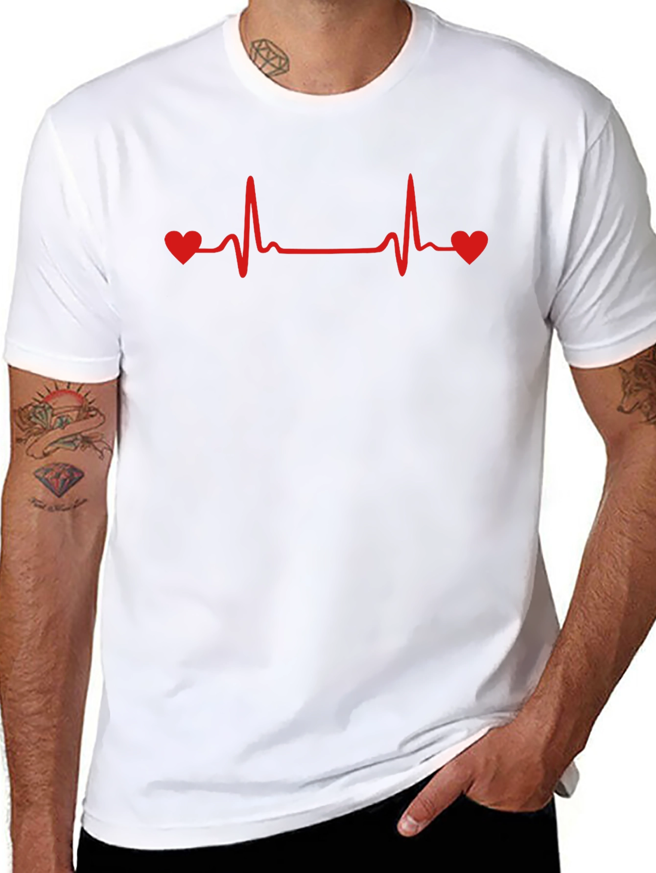 Heartbeat Graphic Tee - Love & Life