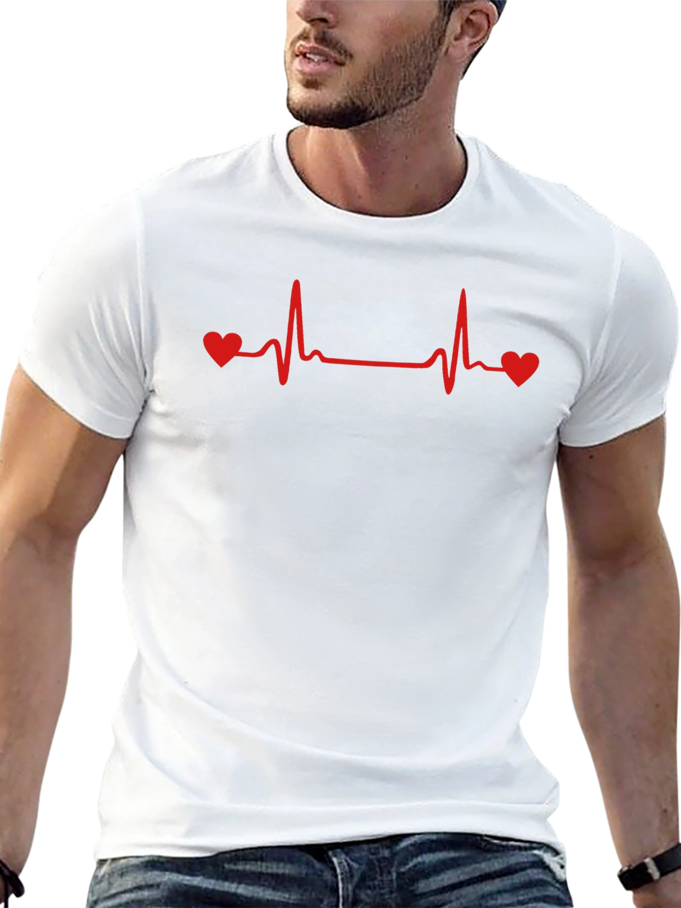 Heartbeat Graphic Tee - Love & Life