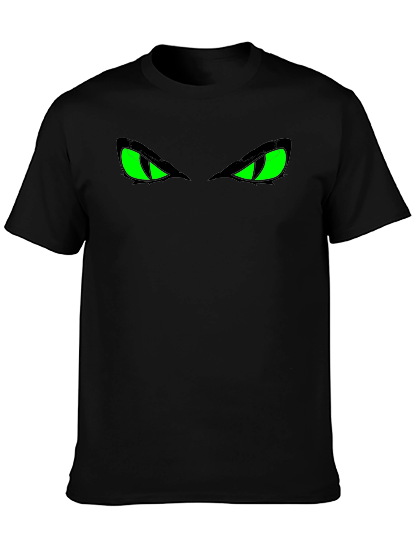 Glow Eyes Black T-Shirt