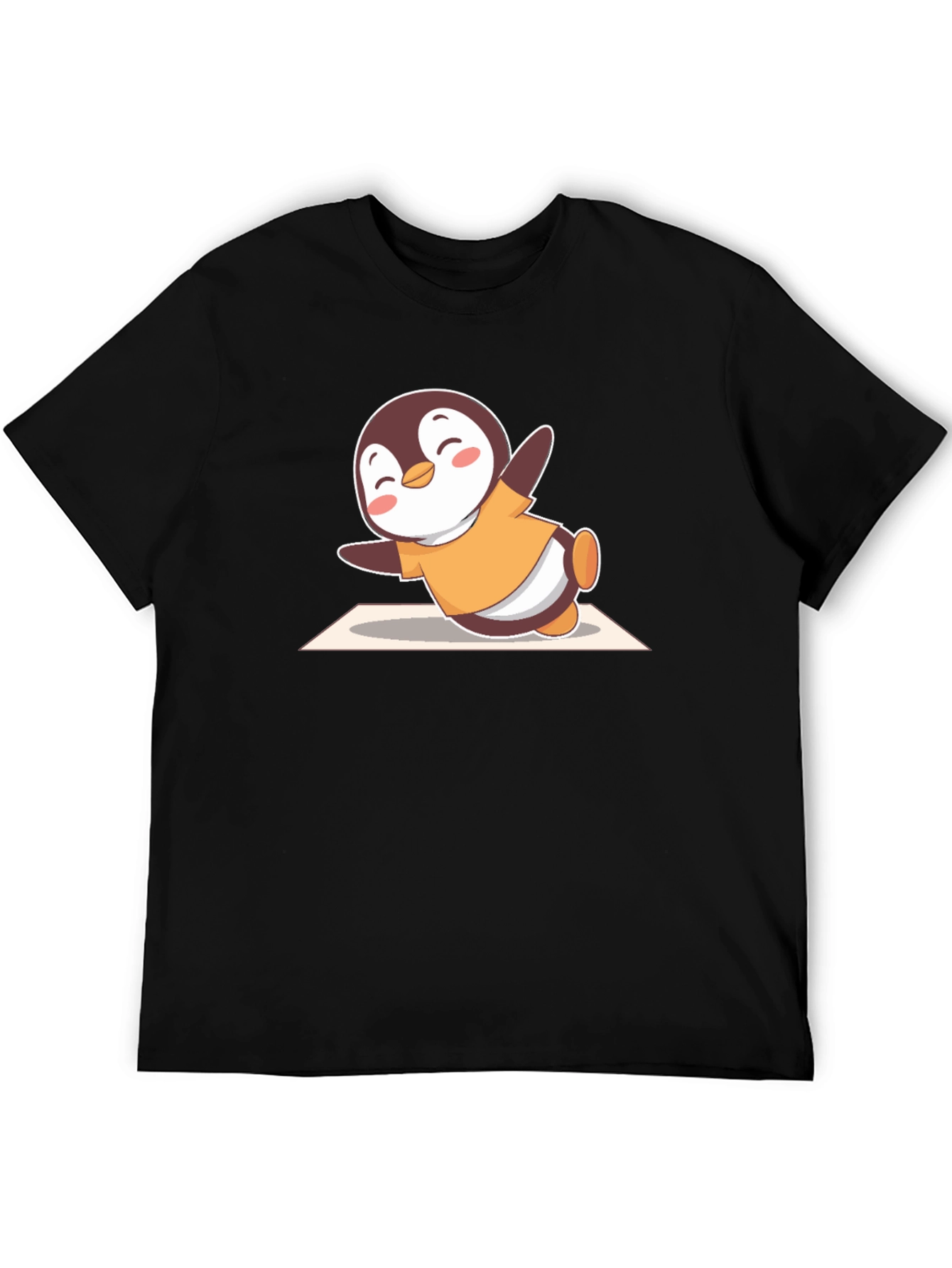 Cute Penguin Yoga T-Shirt