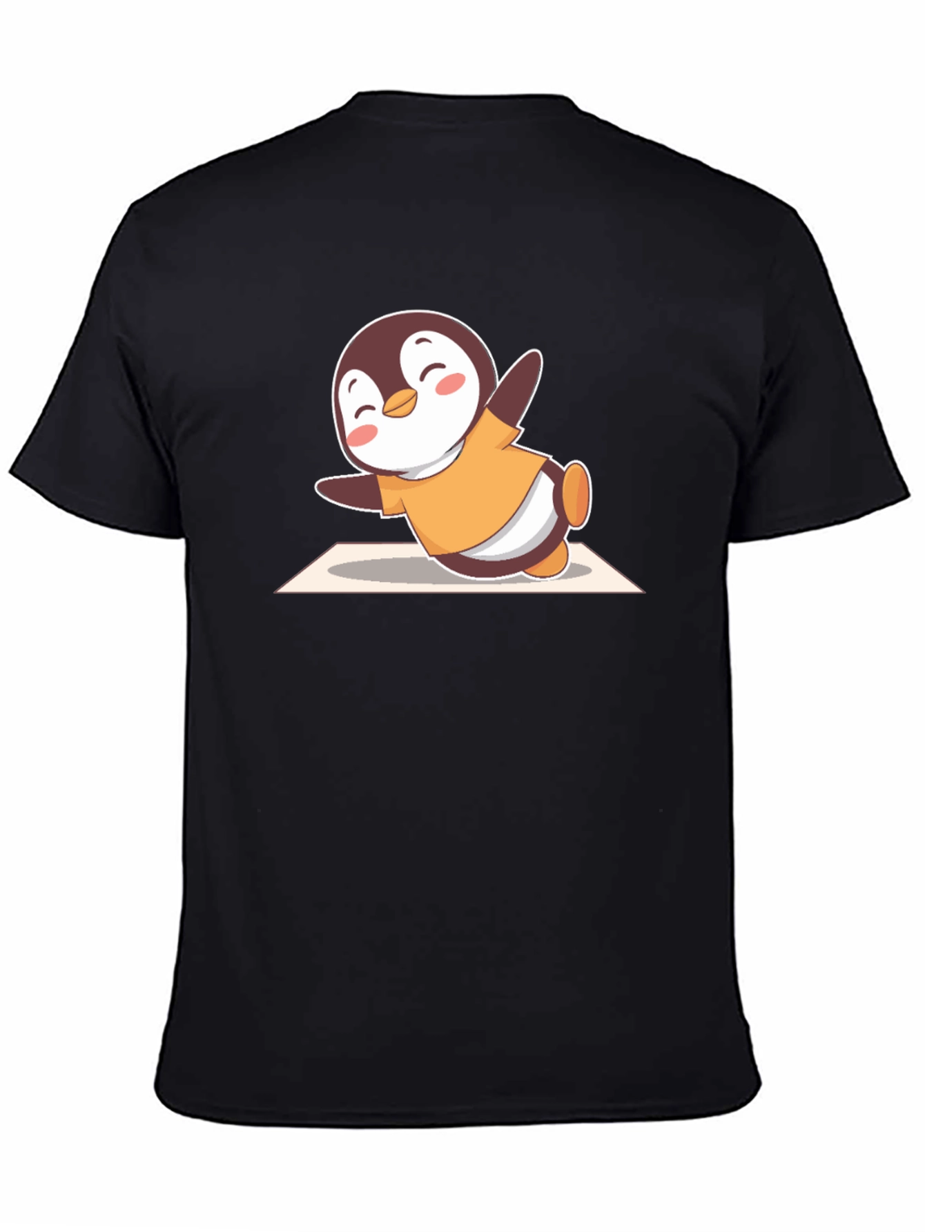 Cute Penguin Yoga T-Shirt