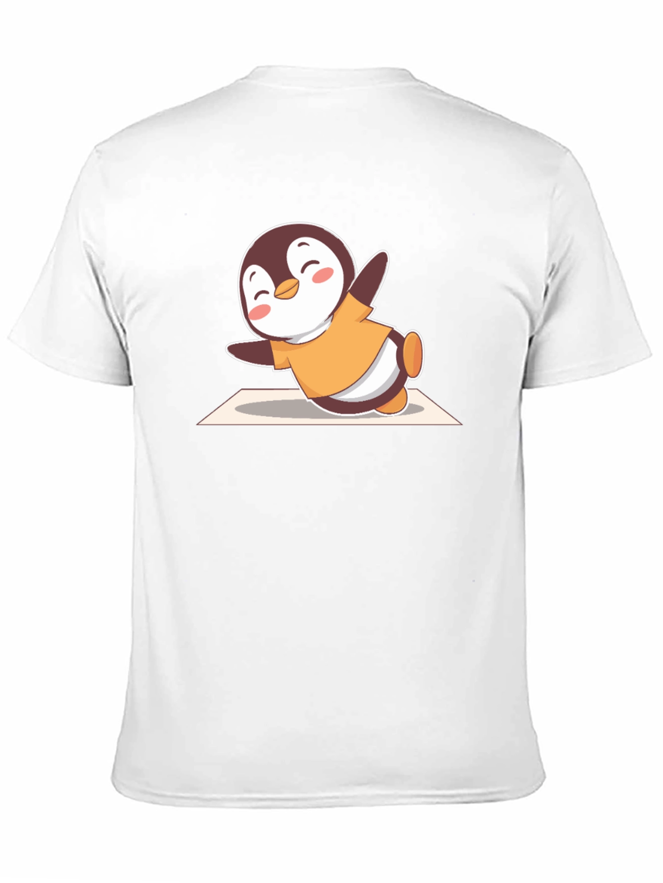 Cute Penguin Yoga T-Shirt