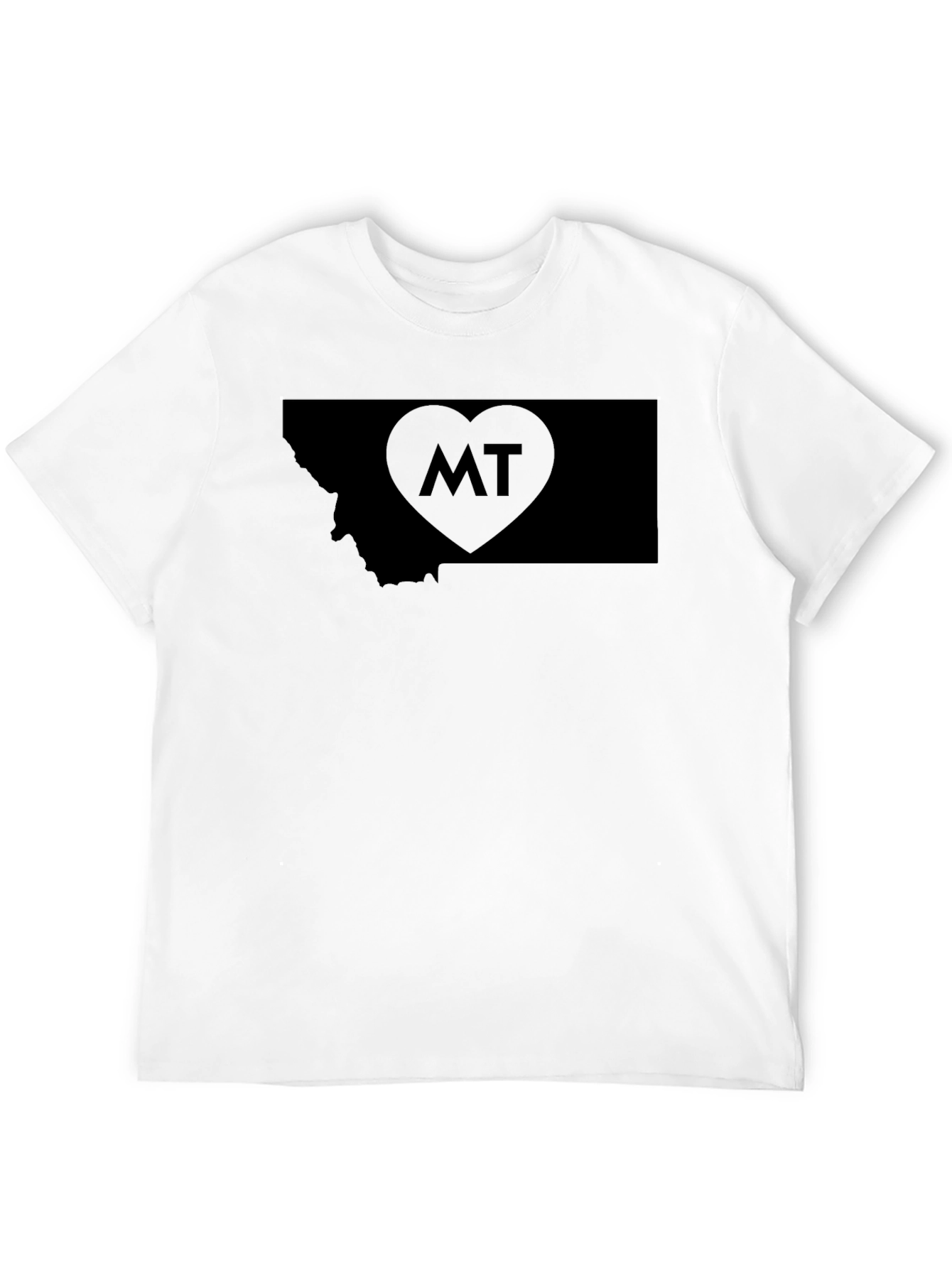 Montana MT Heart State Pride T-Shirt
