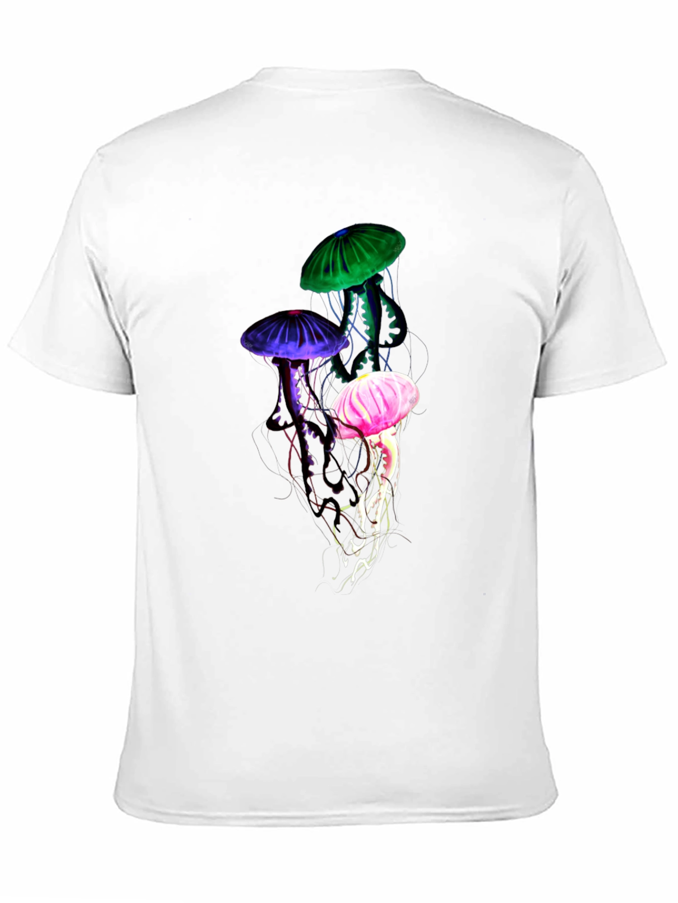 Jellyfish Graphic Tee - Mens Black T-Shirt