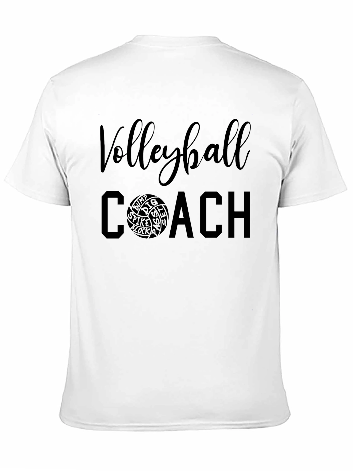 Volleyball Coach Graphic Tee