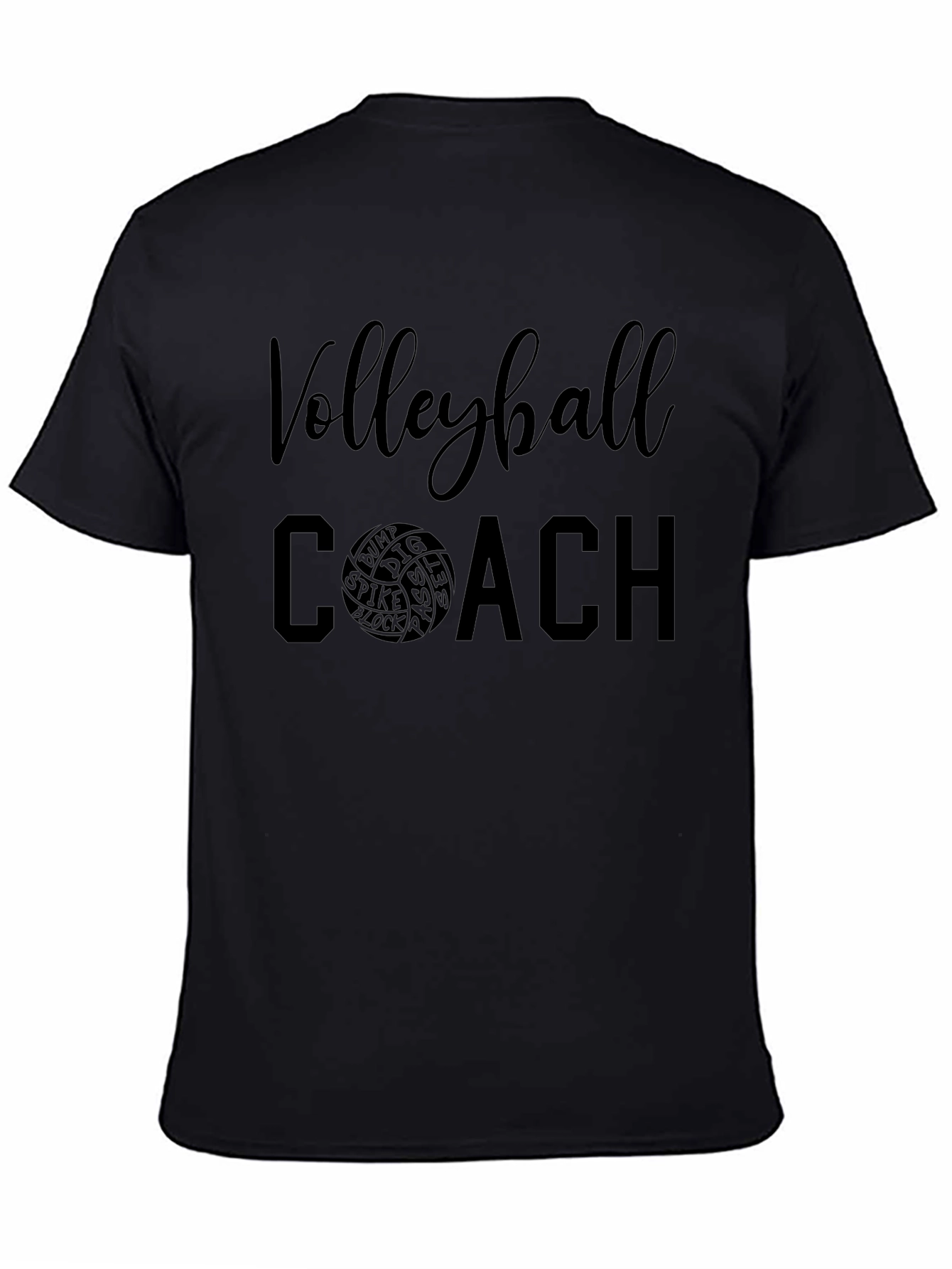 Volleyball Coach Graphic Tee