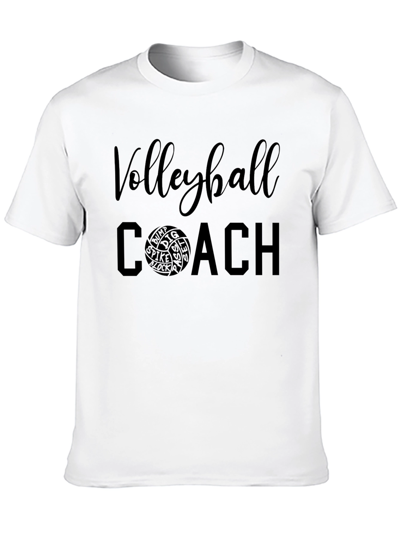 Volleyball Coach Graphic Tee