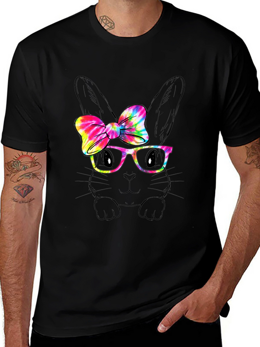 Bunny with Bow Tie Graphic Tee