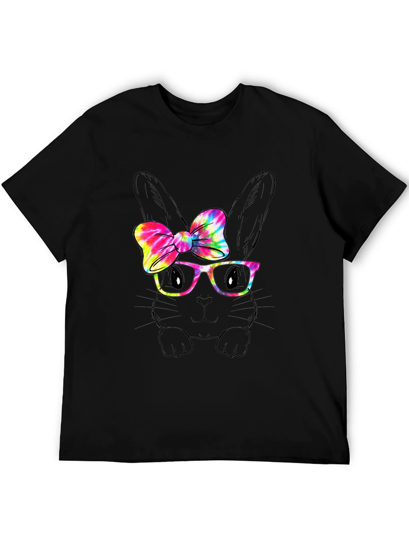 Bunny with Bow Tie Graphic Tee