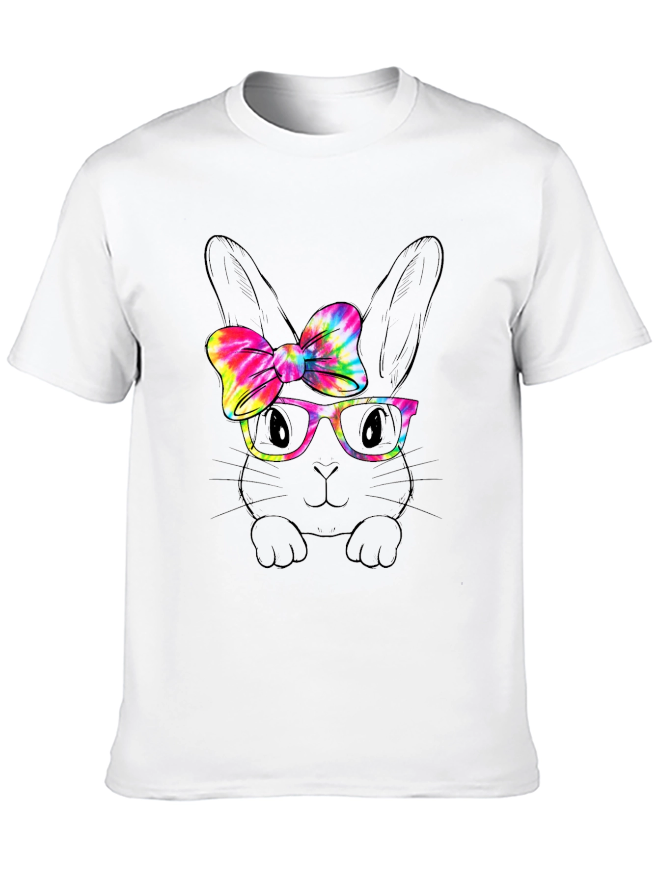 Bunny with Bow Tie Graphic Tee