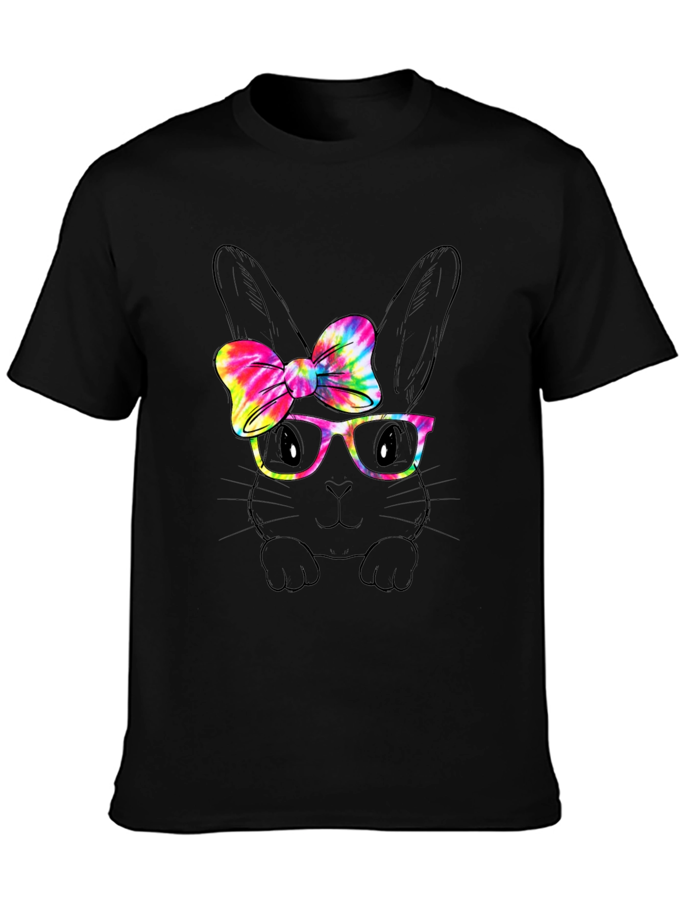 Bunny with Bow Tie Graphic Tee