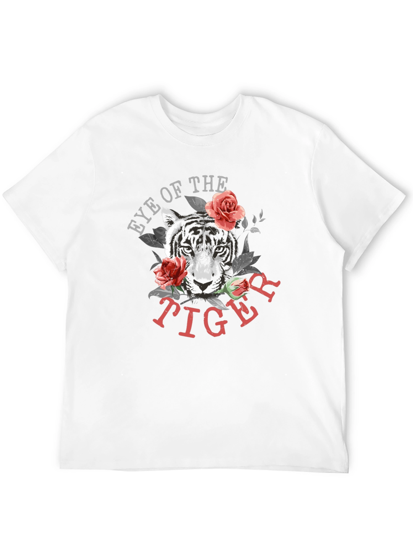 Eye of the Tiger Graphic T-Shirt - Black
