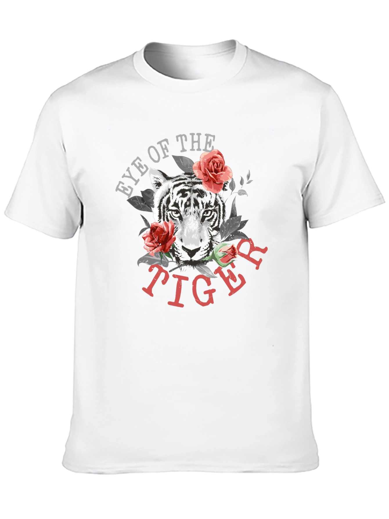 Eye of the Tiger Graphic T-Shirt - Black