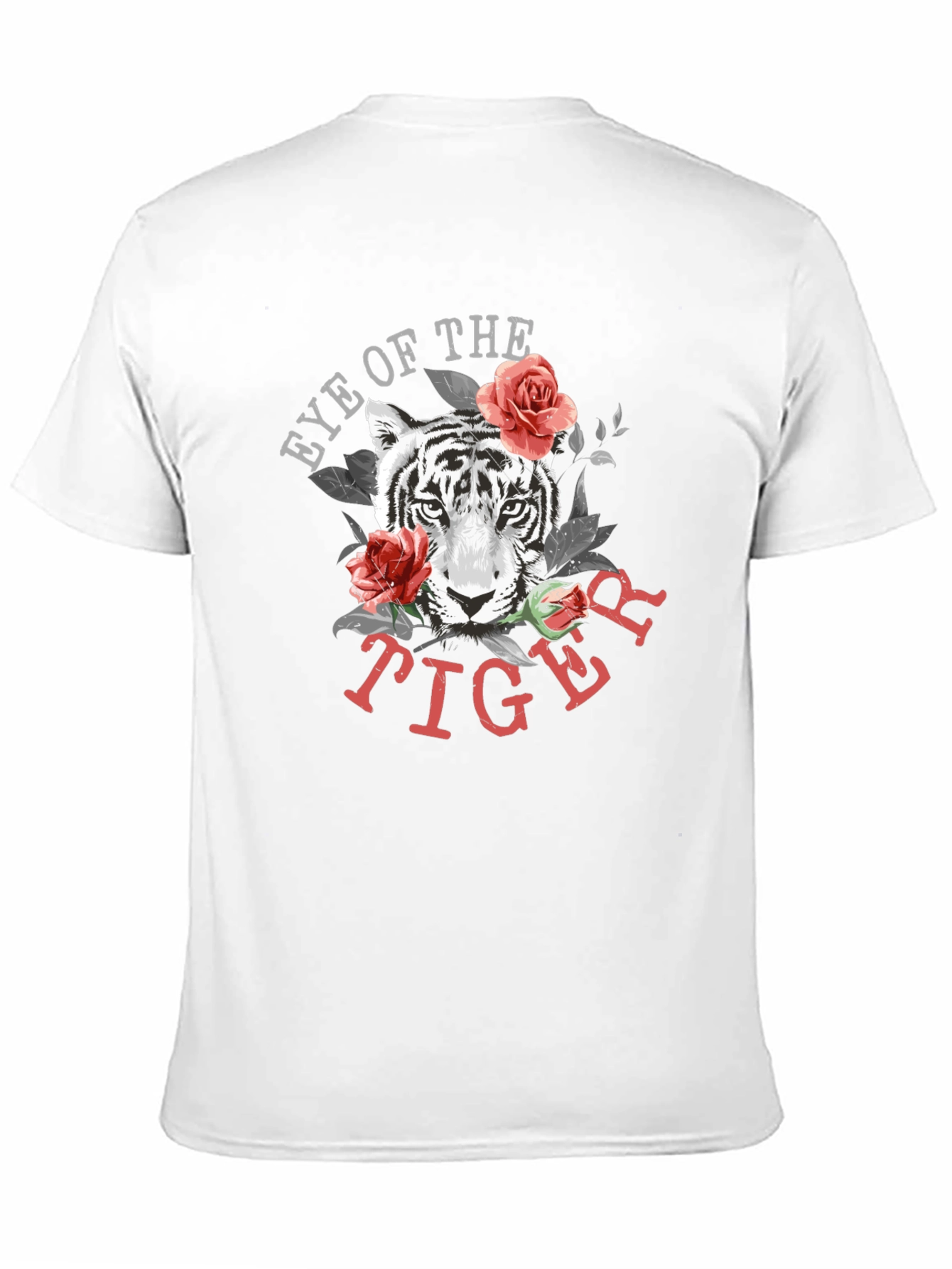 Eye of the Tiger Graphic T-Shirt - Black