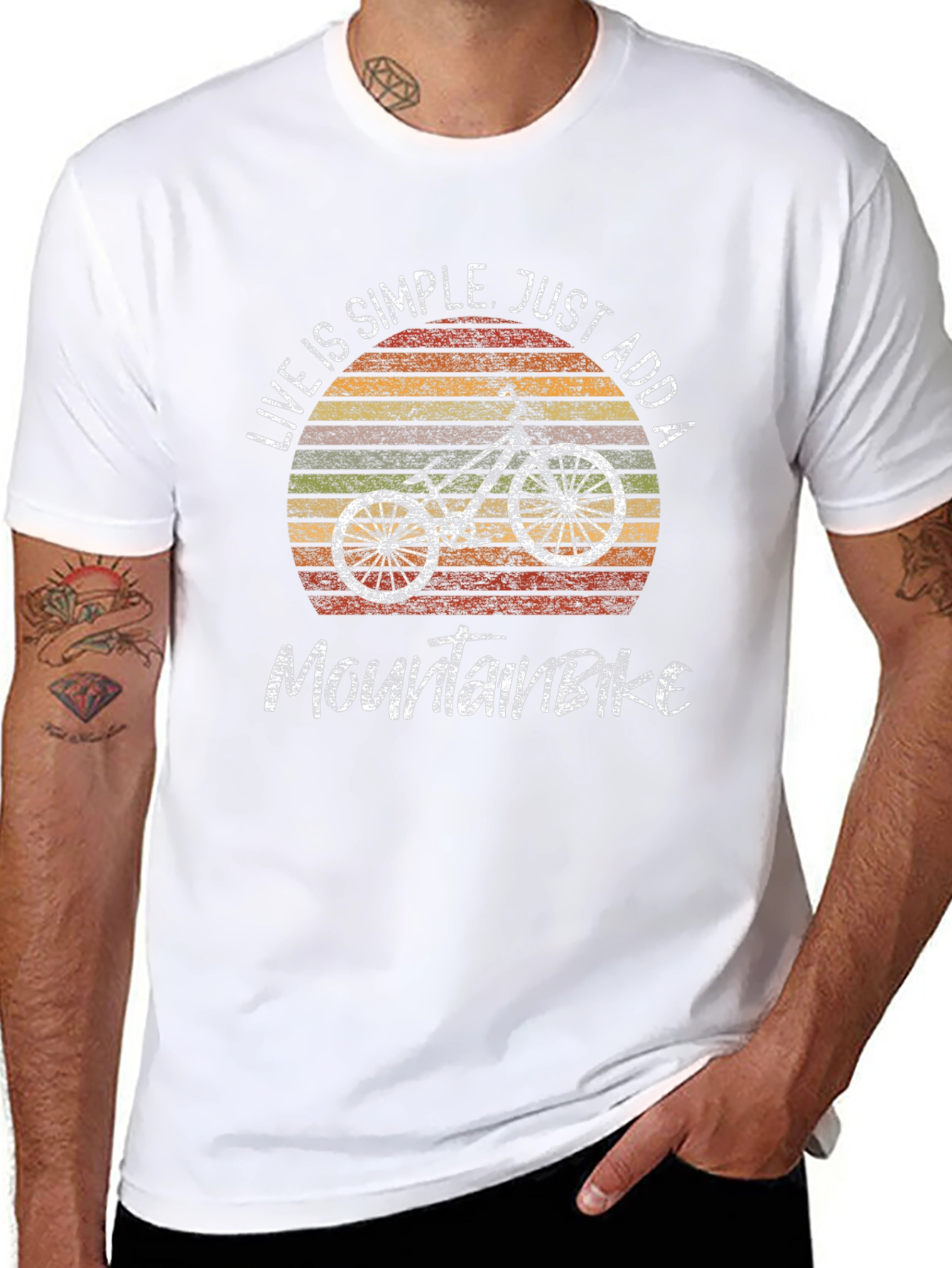 Mountain Bike Graphic T-Shirt
