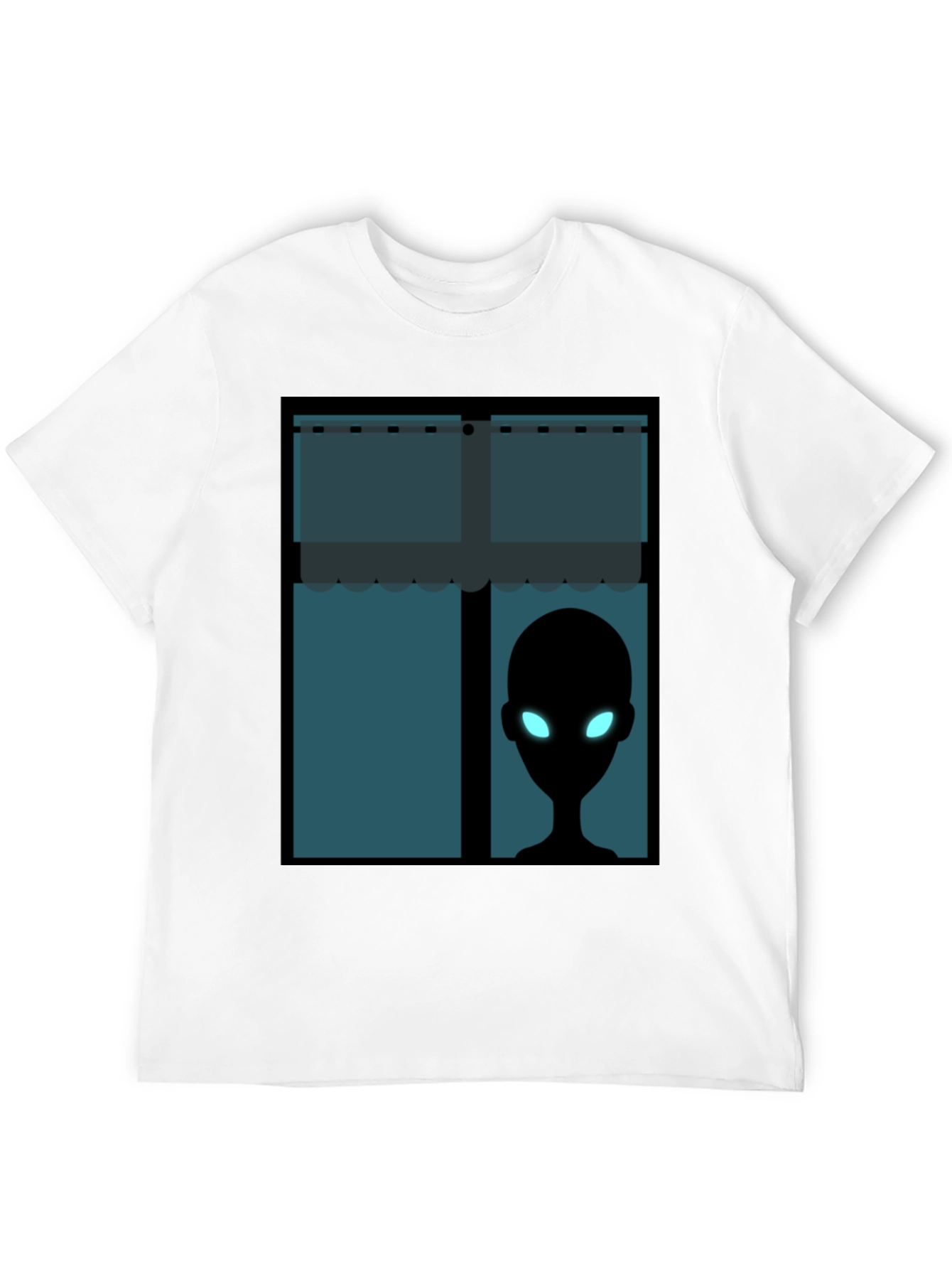 Alien Window View T-Shirt