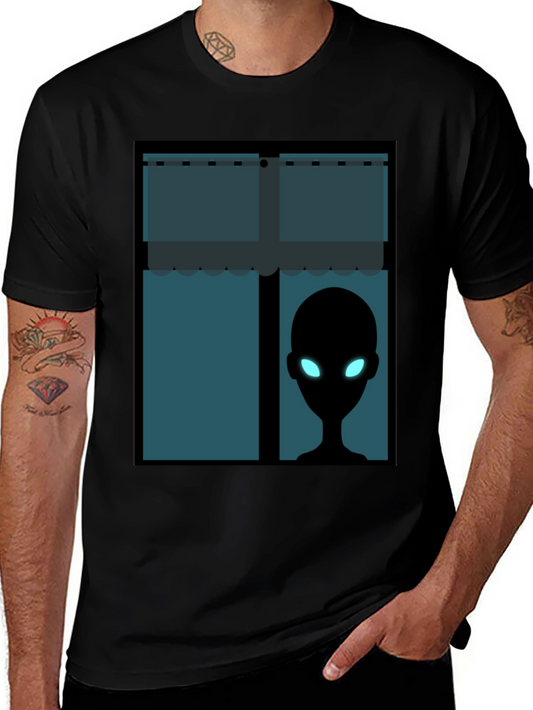 Alien Window View T-Shirt